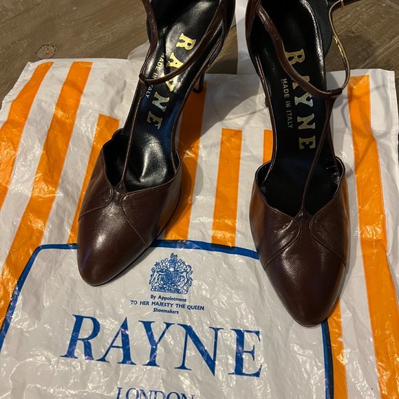 Vintage RAYNE Women's Leather High Heels - Picture 8 of 9